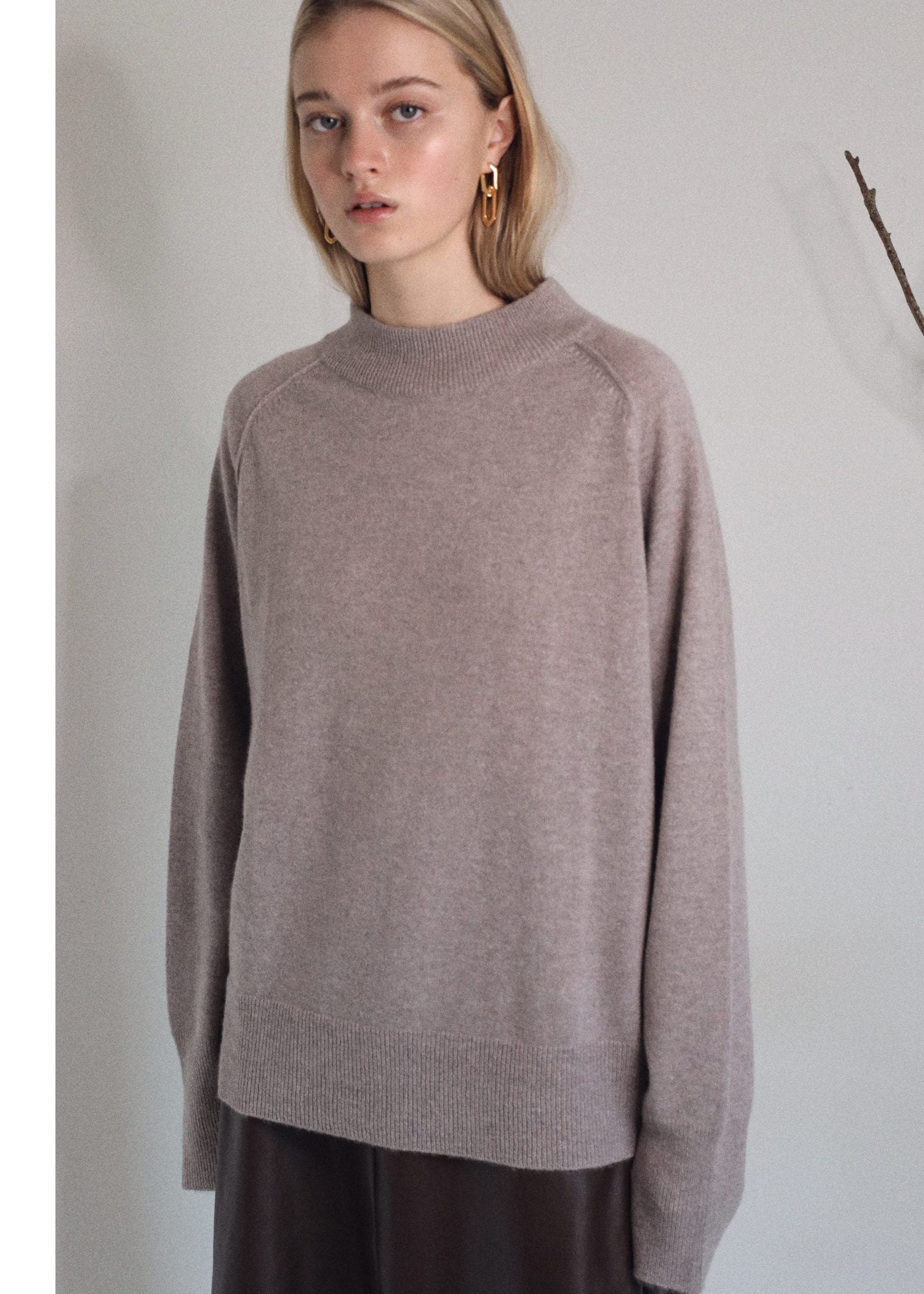 Girolata Cashmere Sweater in Drift