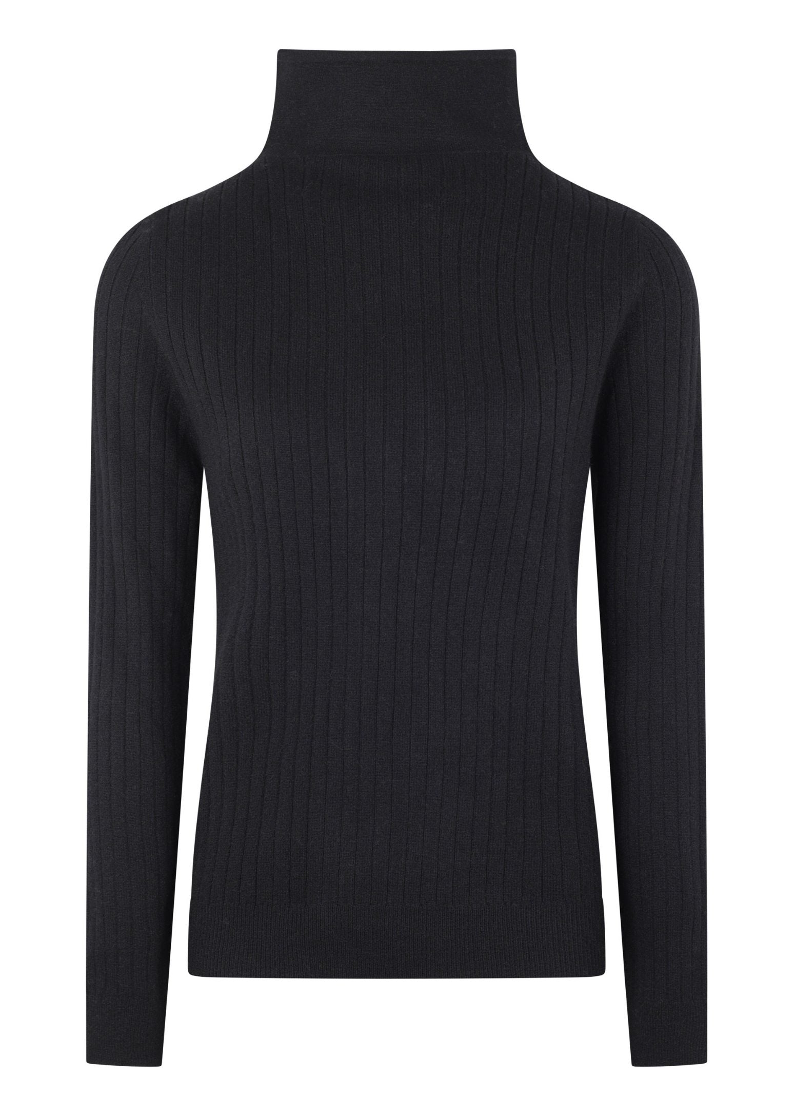 Glenn Cashmere Polo Sweater in Cavier