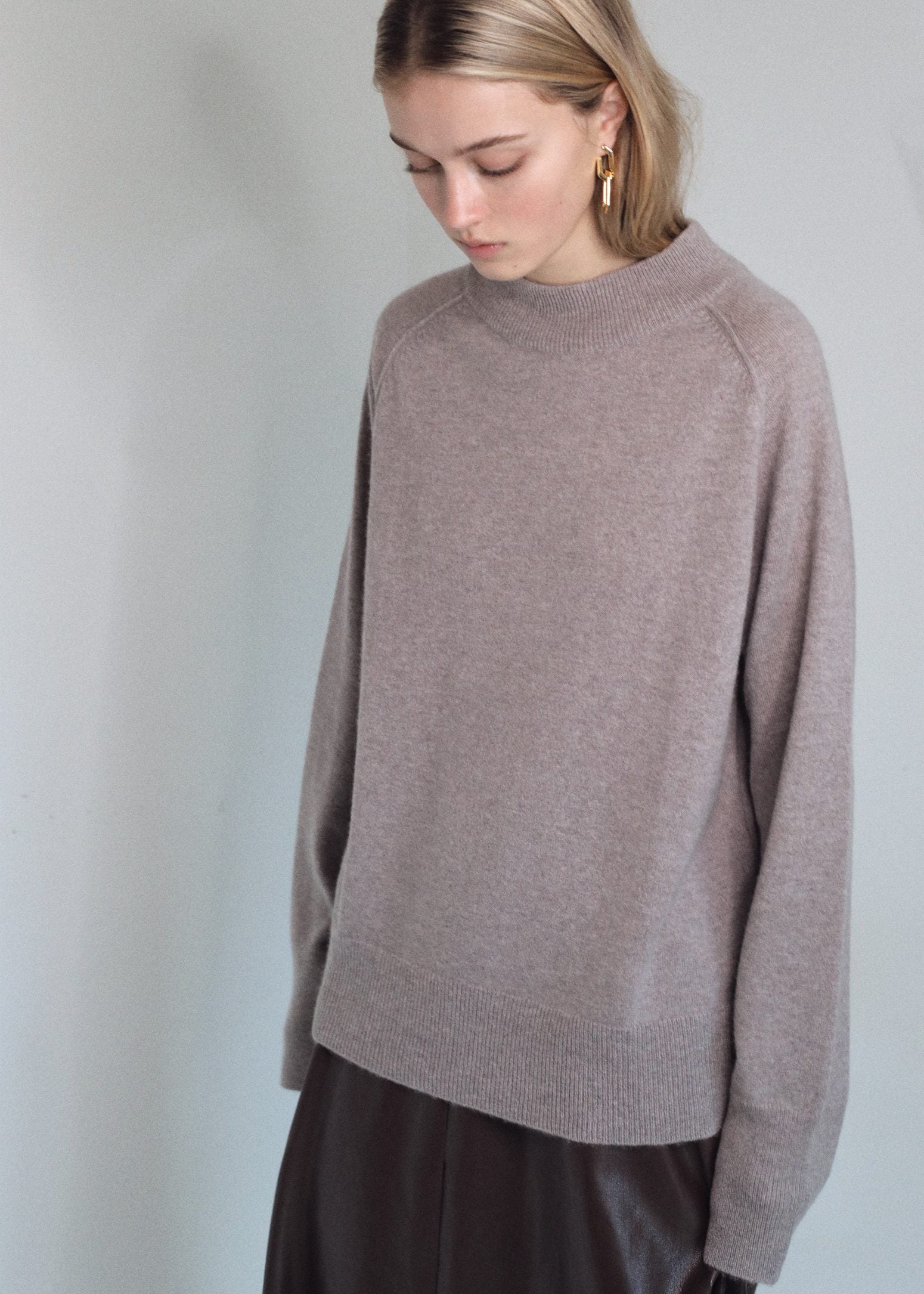Girolata Cashmere Sweater in Drift