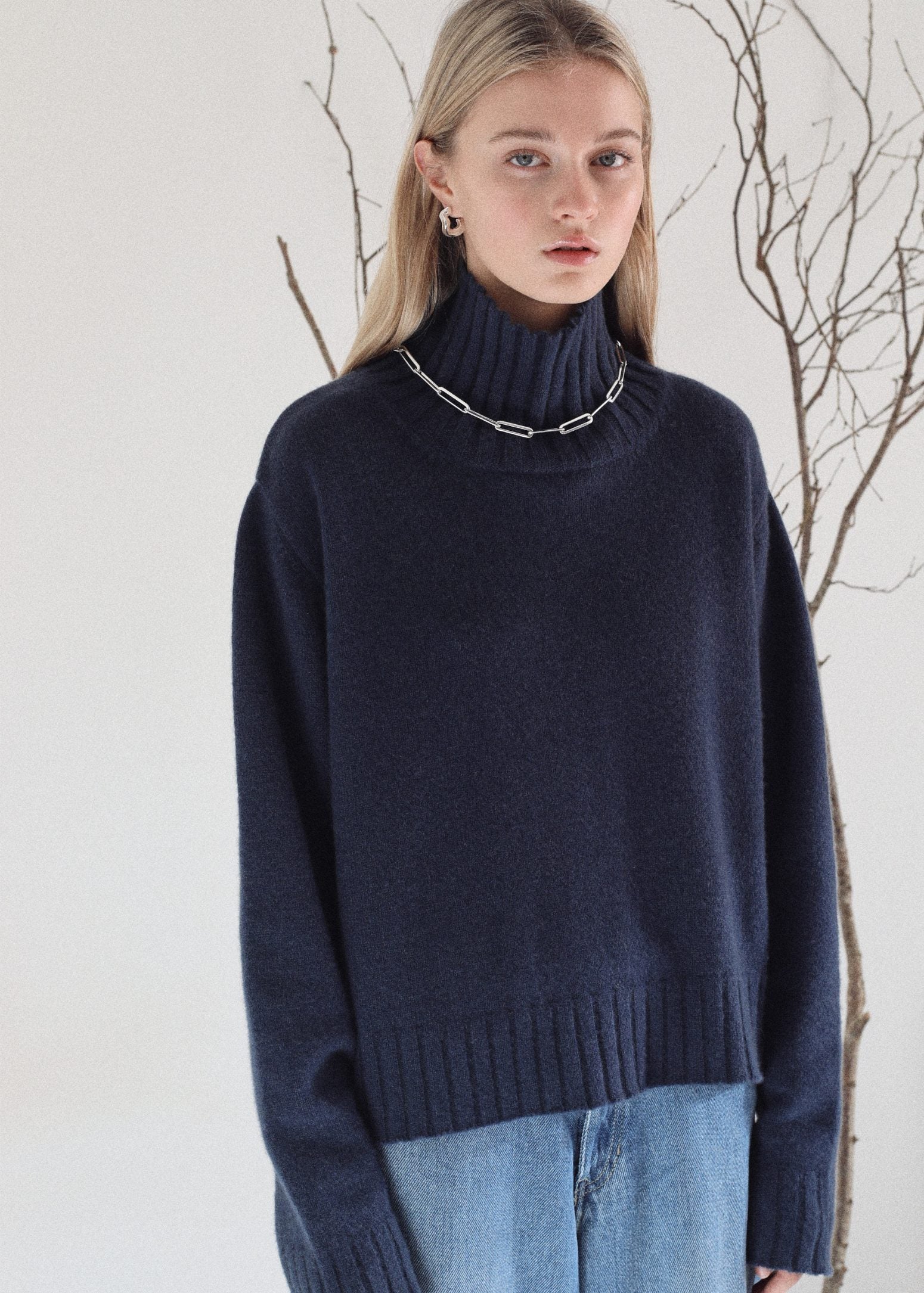 Dursey Cashmere Sweater in Pintail