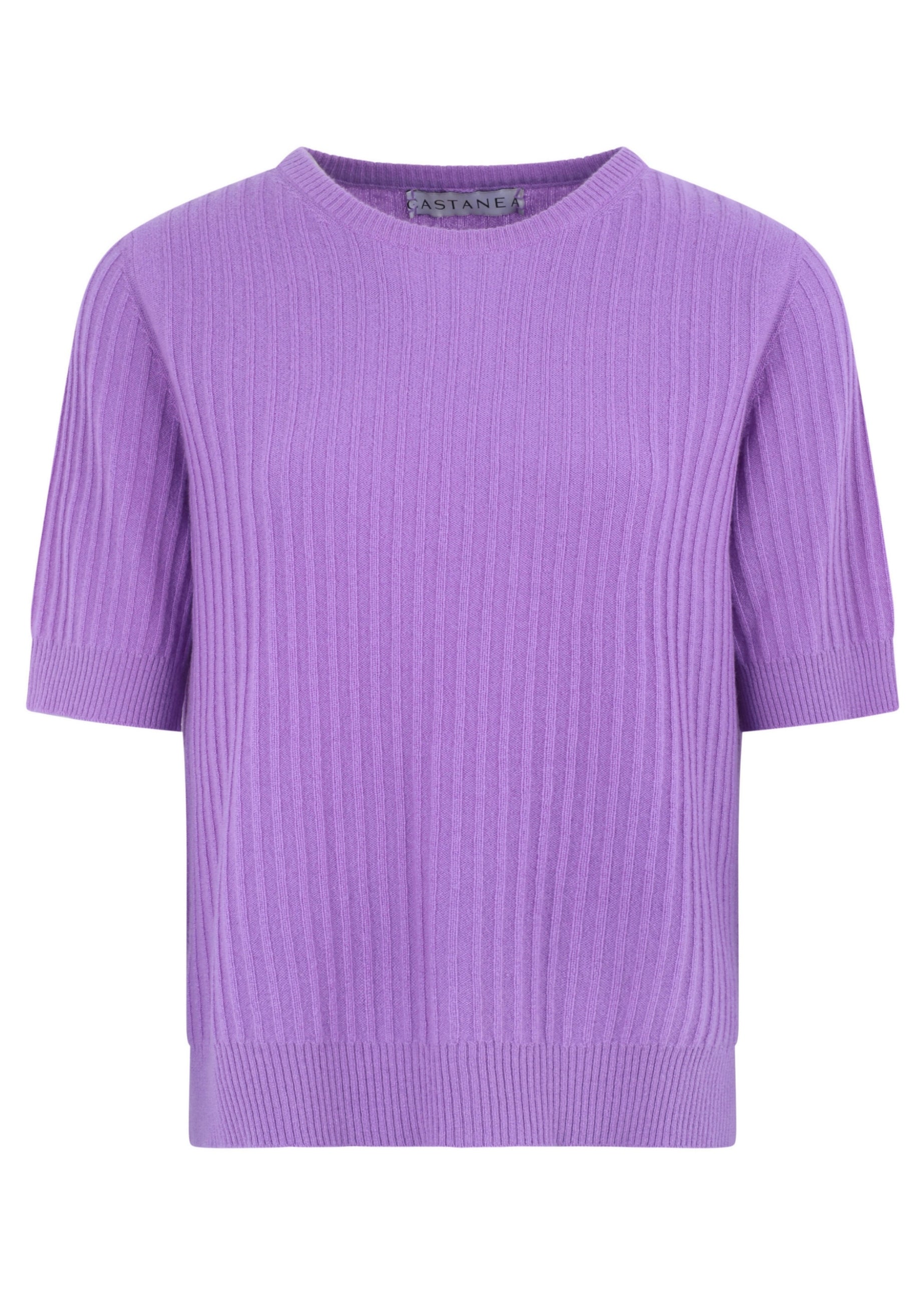 ISOBEL I Cashmere T-Shirt in Pansey