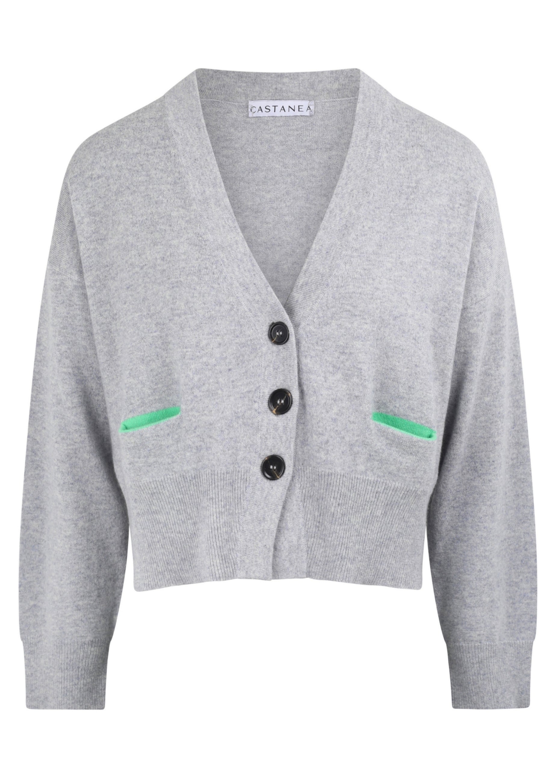 ACHILL | Cashmere Cardigan in Cineral / Applefool