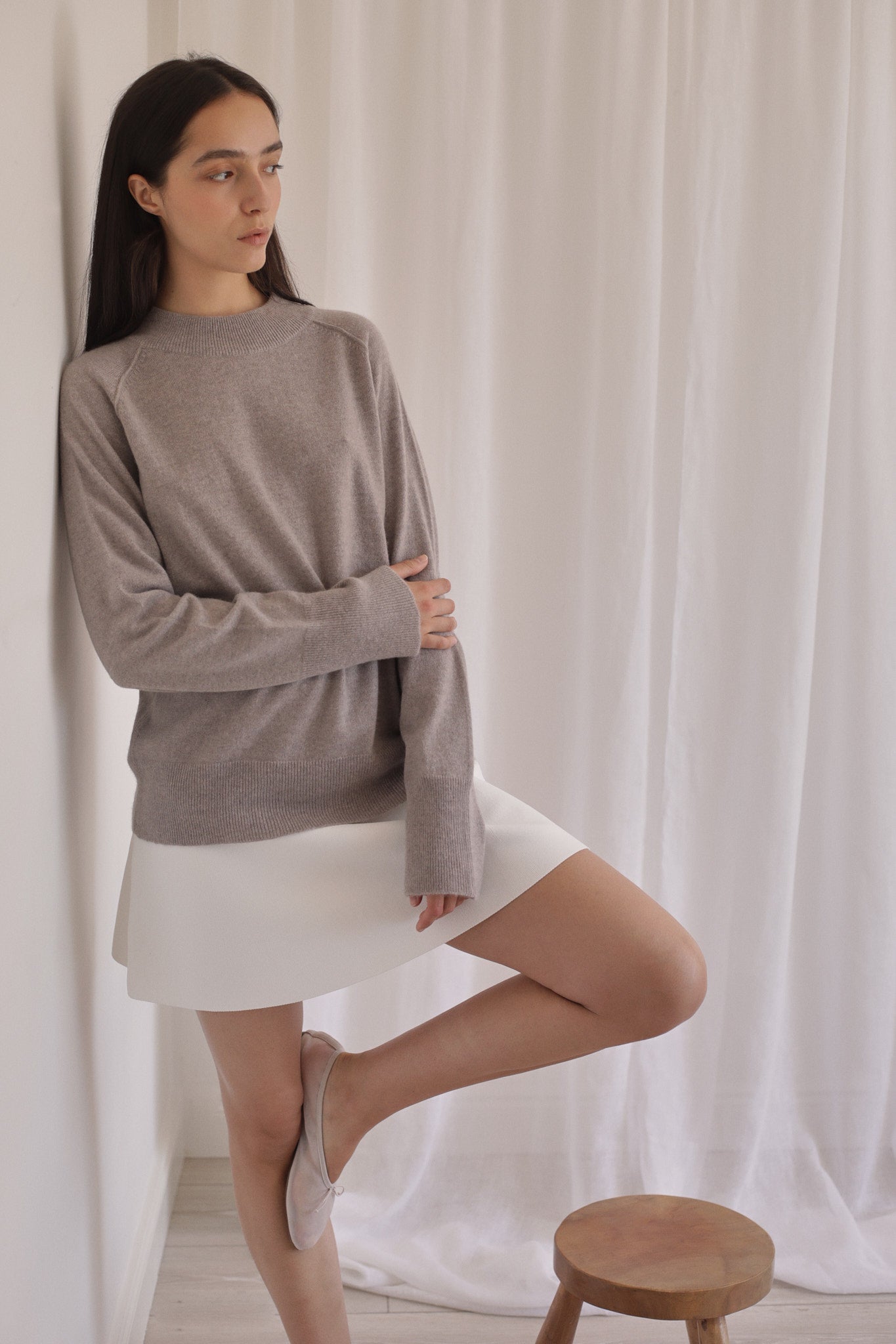 GIROLATA | Cashmere Sweater in Bracken