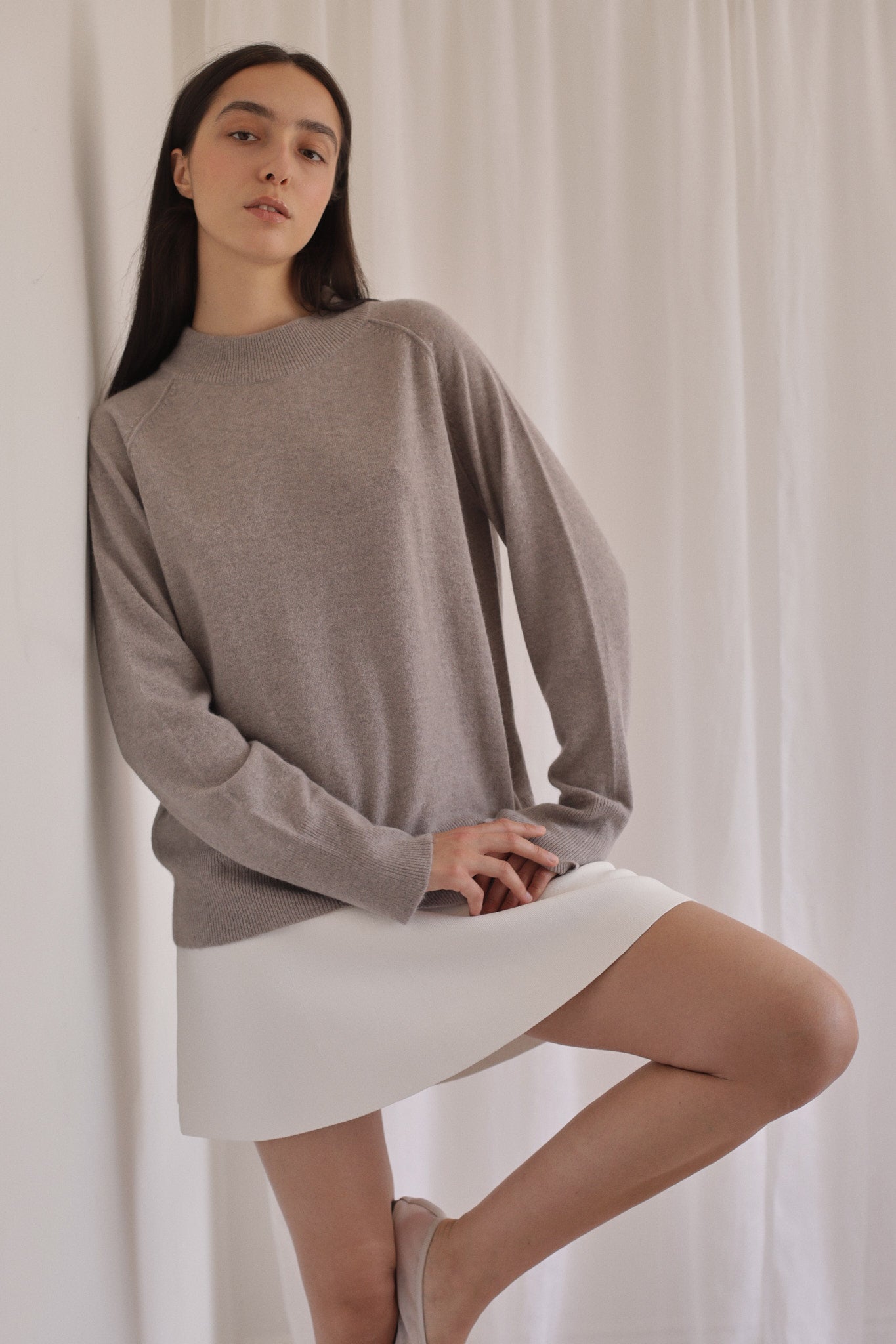 GIROLATA | Cashmere Sweater in Bracken