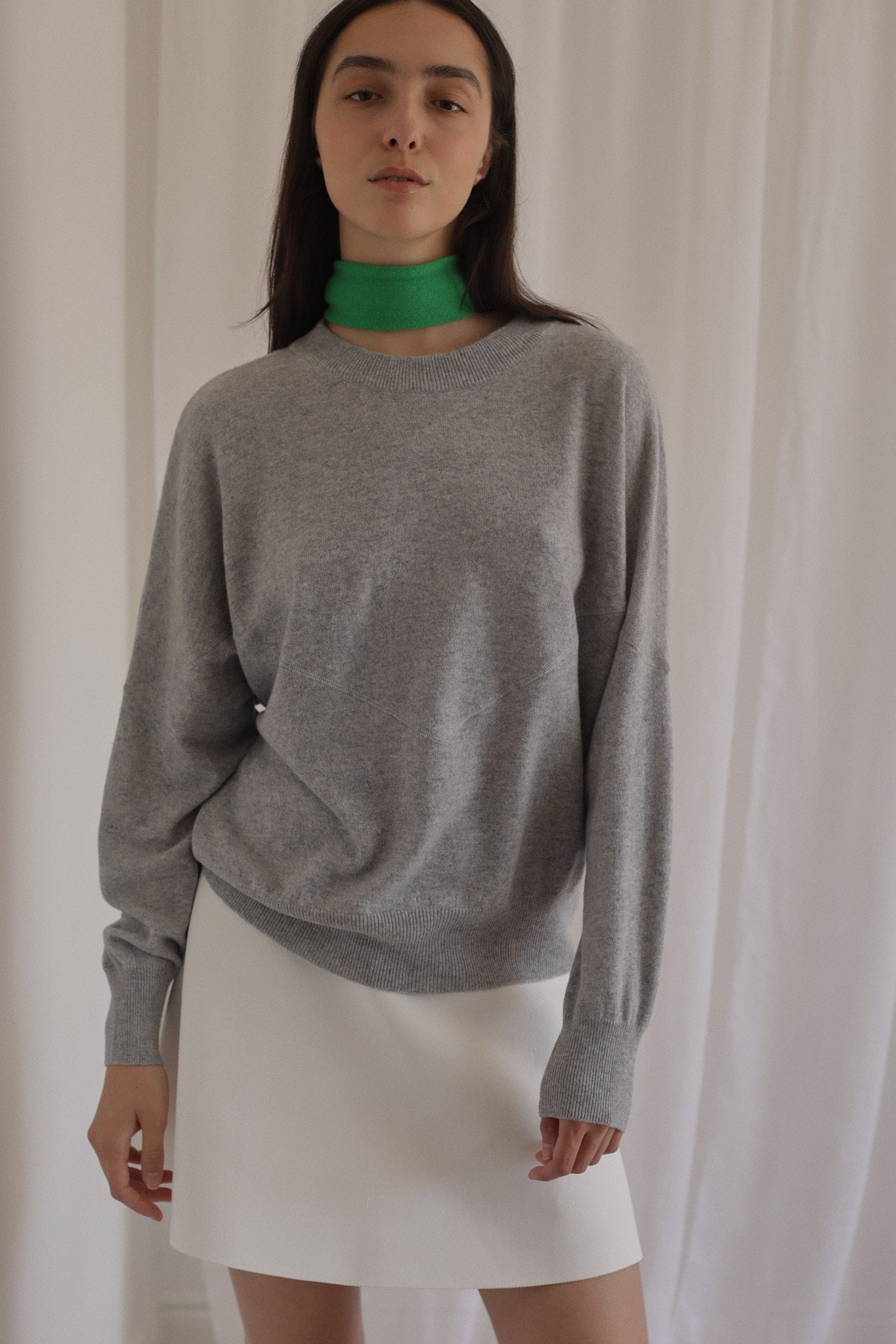 FARAH | Cashmere Sweater in Cineral