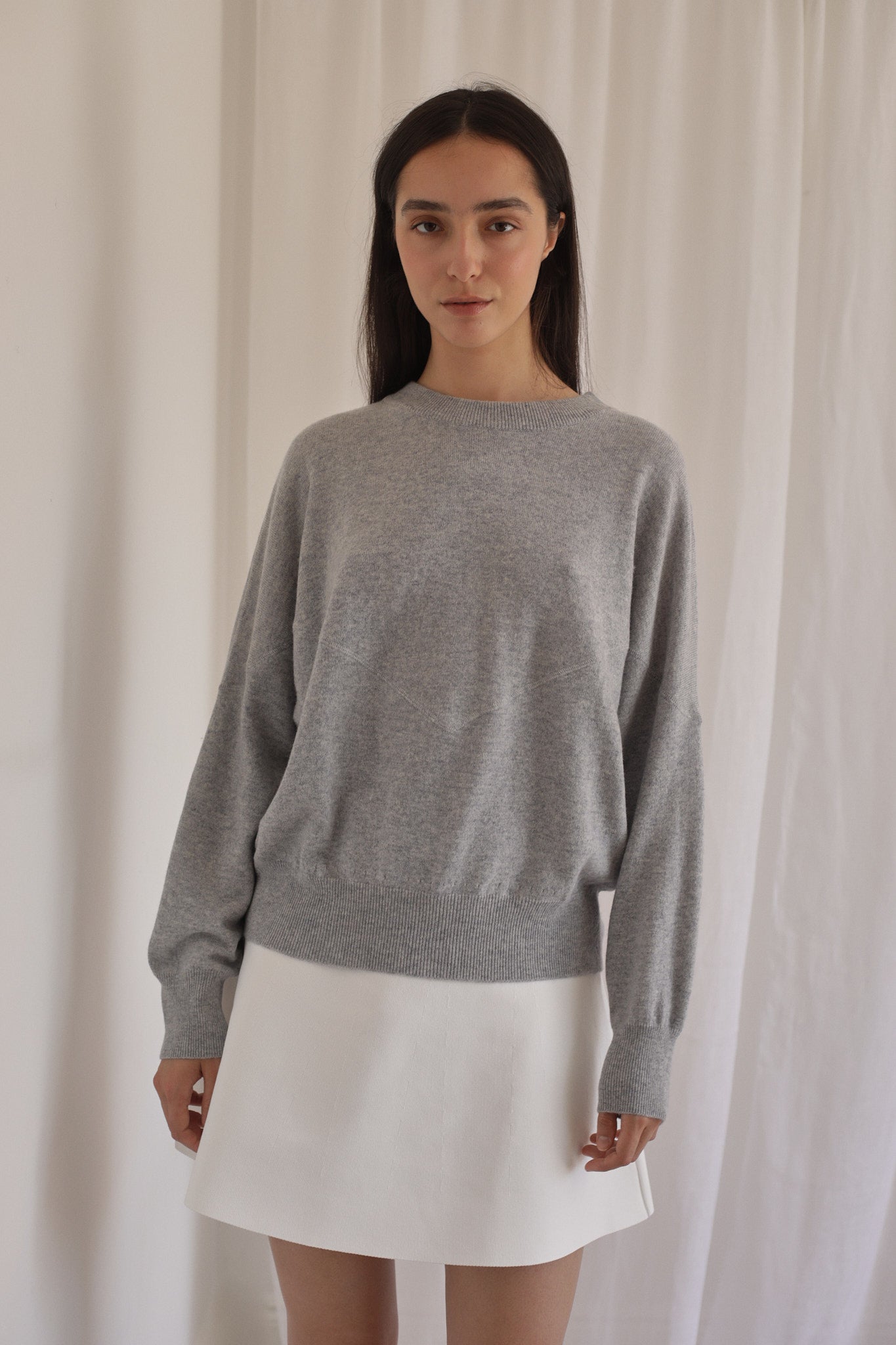 FARAH | Cashmere Sweater in Cineral
