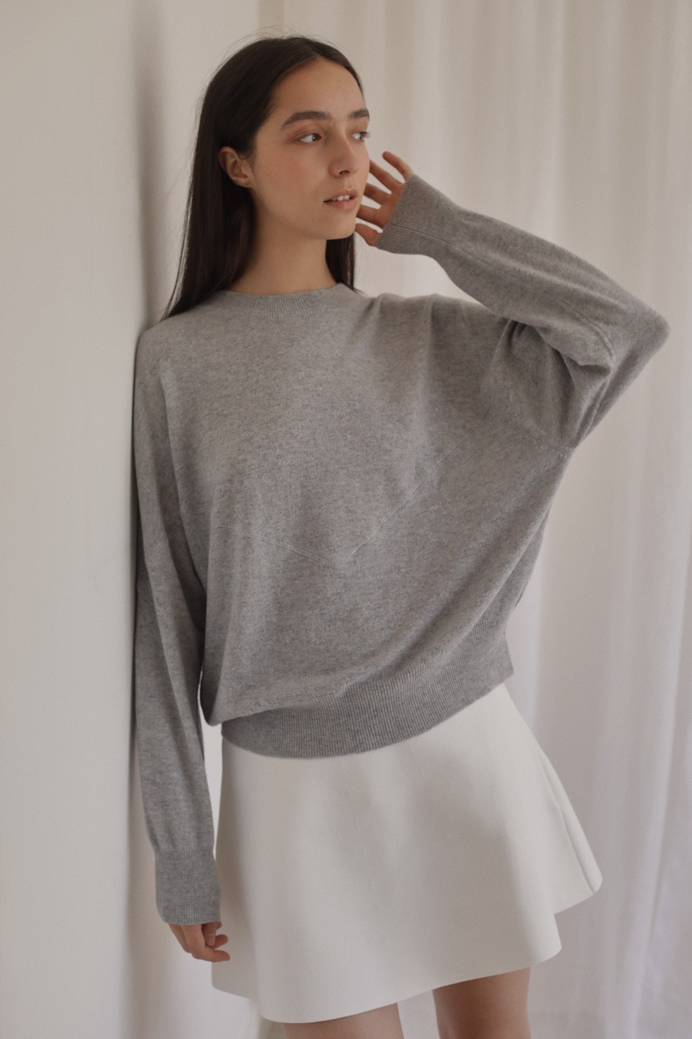 FARAH | Cashmere Sweater in Cineral