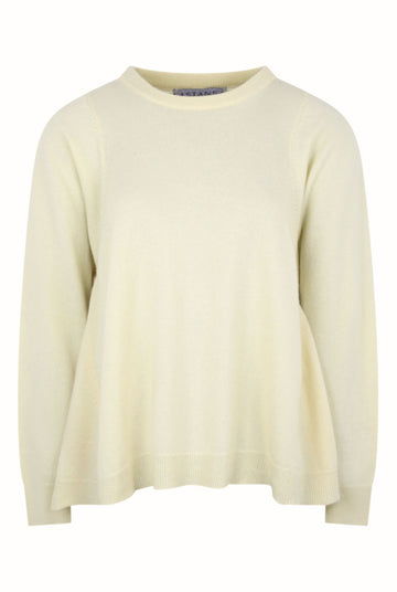 Amira Cashmere Sweater in Lemonade