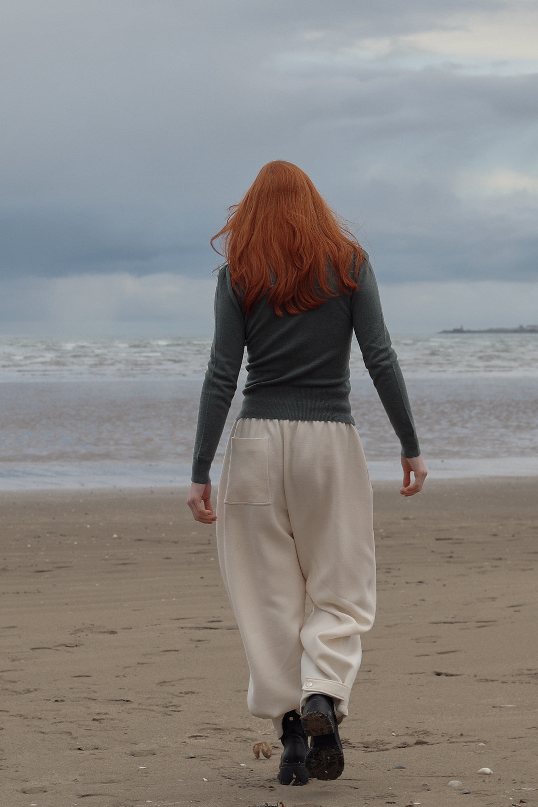 FIRA | Cashmere Zip Cardigan in Highland