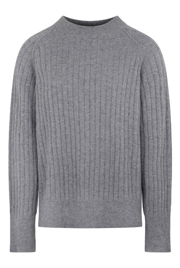 Oia Cashmere Sweater in Derby Grey
