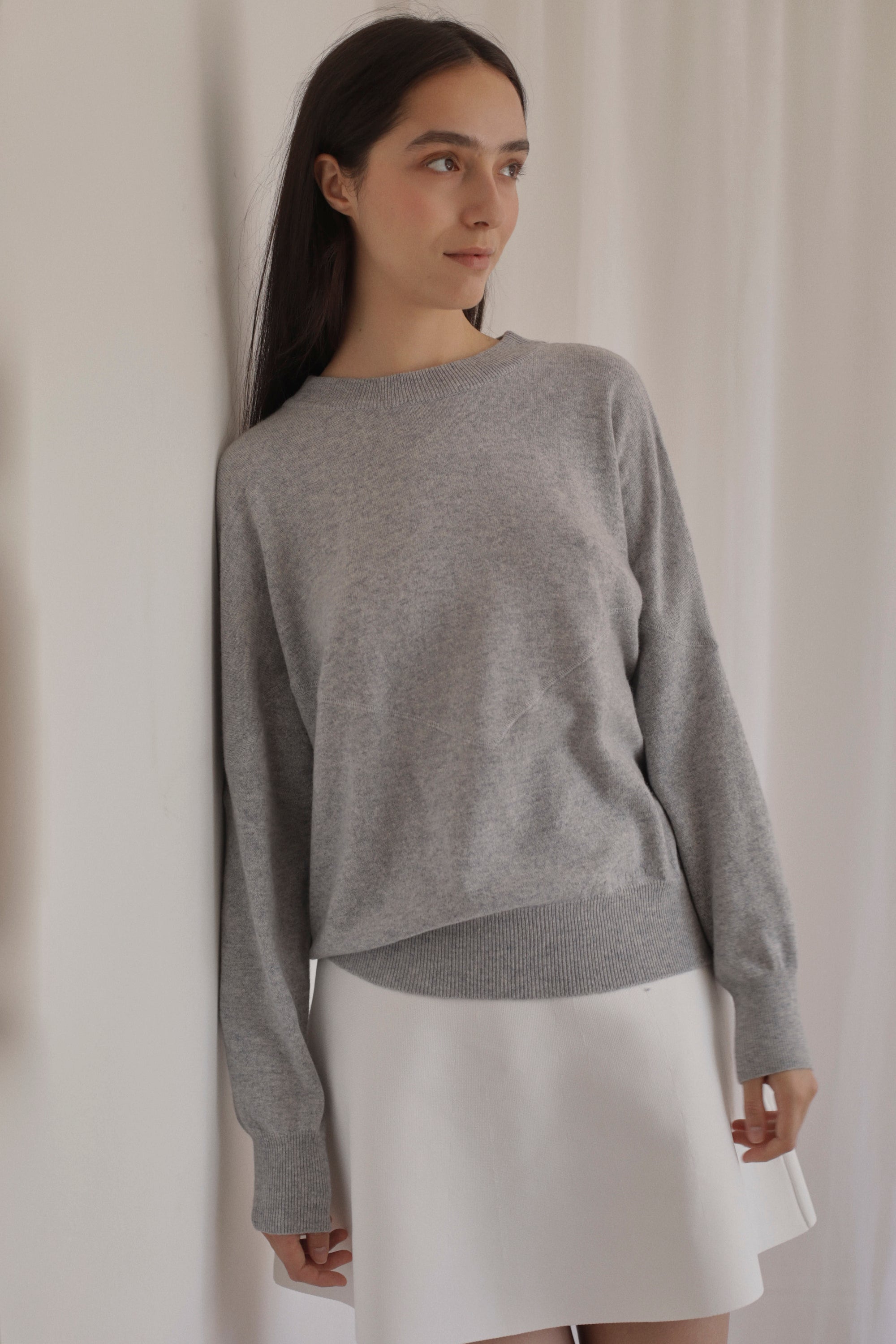 FARAH | Cashmere Sweater in Cineral