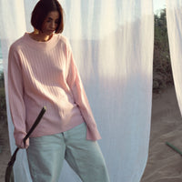 Oia Cashmere Sweater in Pixie