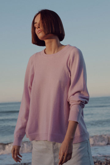 Amira Cashmere Sweater in Prism